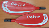 Classic Fusion - 2 Piece - Paddle - please note -- RED Blades