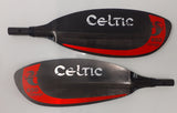 Omega Carbon Sea Touring Paddle - 2/4 Piece - Straight Carbon shaft - Nylon Leverlok