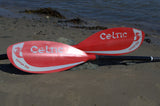 Omega Nylon Sea Touring Paddle - 2/4 Piece - Straight Carbon shaft - Nylon Leverlok