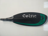 Omega Carbon Light Sea Touring Paddle - 2/4 Piece - Straight Carbon shaft - Nylon Leverlok