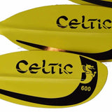 Sea Touring Paddle 2/4 Piece - SF Polymer Blades - Straight Carbon Shaft - Nylon Leverlok