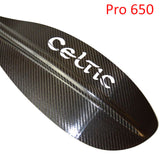 Pro Sea Touring Paddle - 2/4 Piece - Straight Carbon shaft - Nylon Leverlok