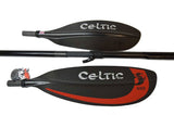 Pro Sea Touring Paddle - 2/4 Piece - Straight Carbon shaft - Nylon Leverlok
