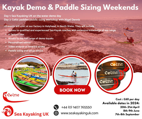 Sea Kayaking UK & Celtic Paddles Demo Days