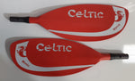 Mania Pack Rafting Paddle  - Nylon Polymer - Red Blades