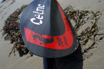 Omega Carbon Sea Touring Paddle - 2/4 Piece - Straight Carbon shaft - Nylon Leverlok